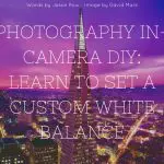 custom white balance