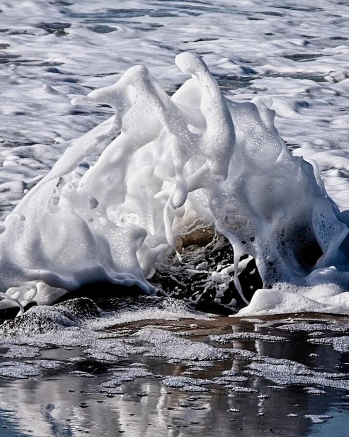 foamy splash