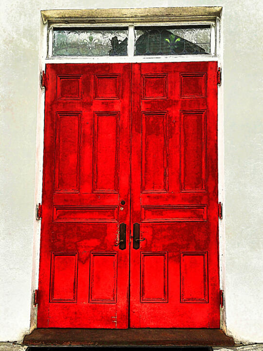 red door