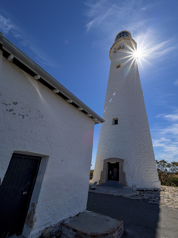 lighthouse backlit