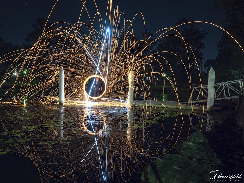 steel wool and magnesium