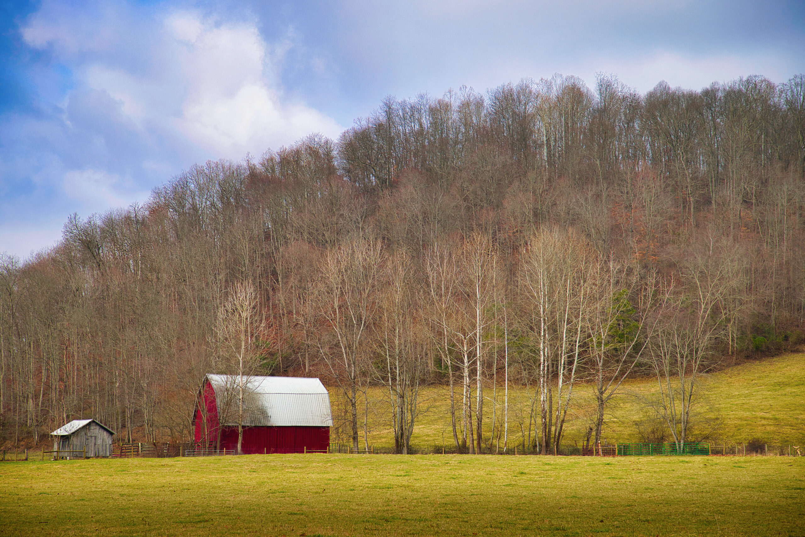 red barn