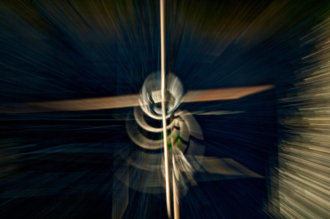 intentional camera movement abstract