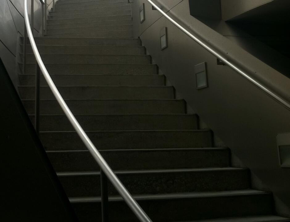 eerie staircase
