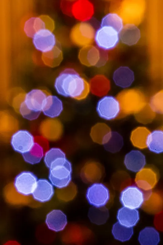 colorful bokeh