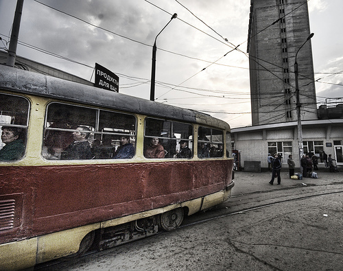 The Old Russian Streetcar (still in operation...)