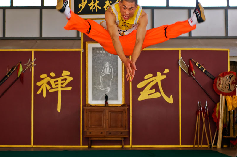 Shaolin kungfu master