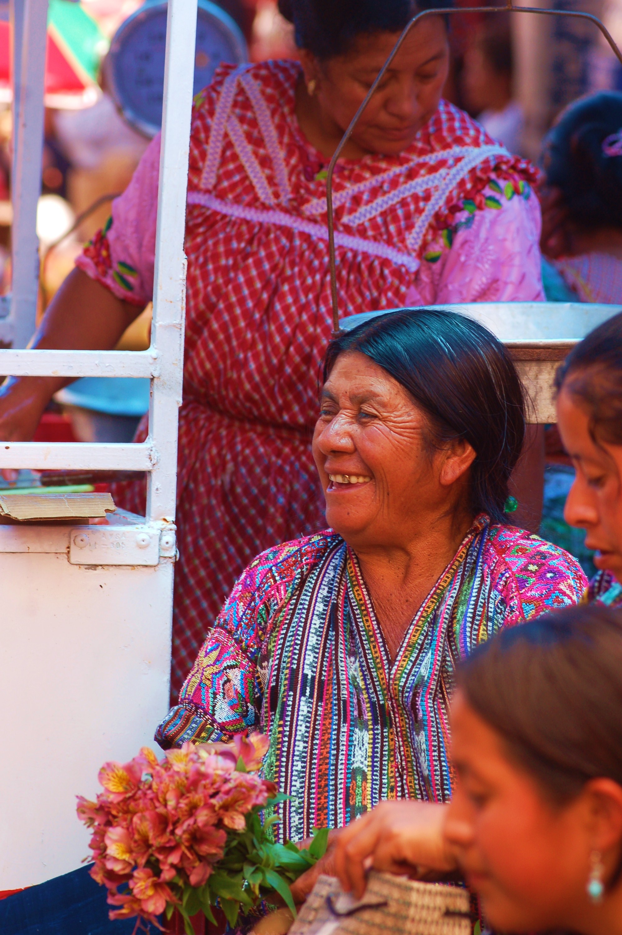 Fruit saleswomen in 