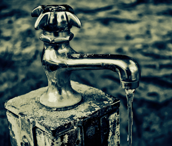 Cyanotype Faucet