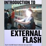 external flash photography
