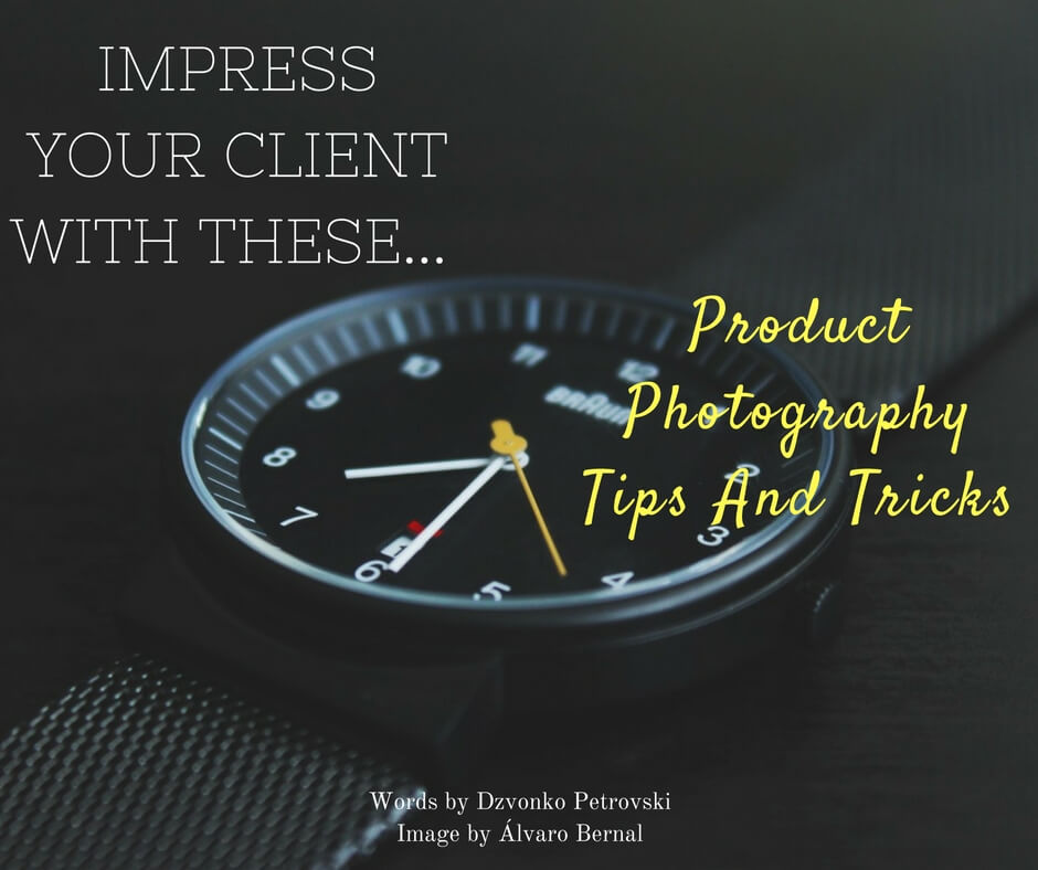 product photography tips and tricks