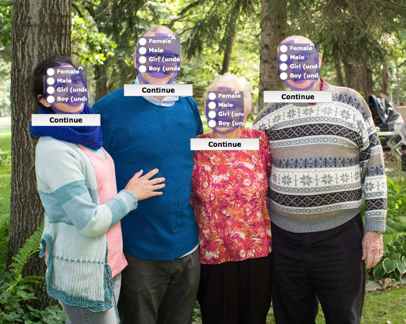 Photograph by Kent DuFault. Group portraits aren't quite as quick and easy to work with.