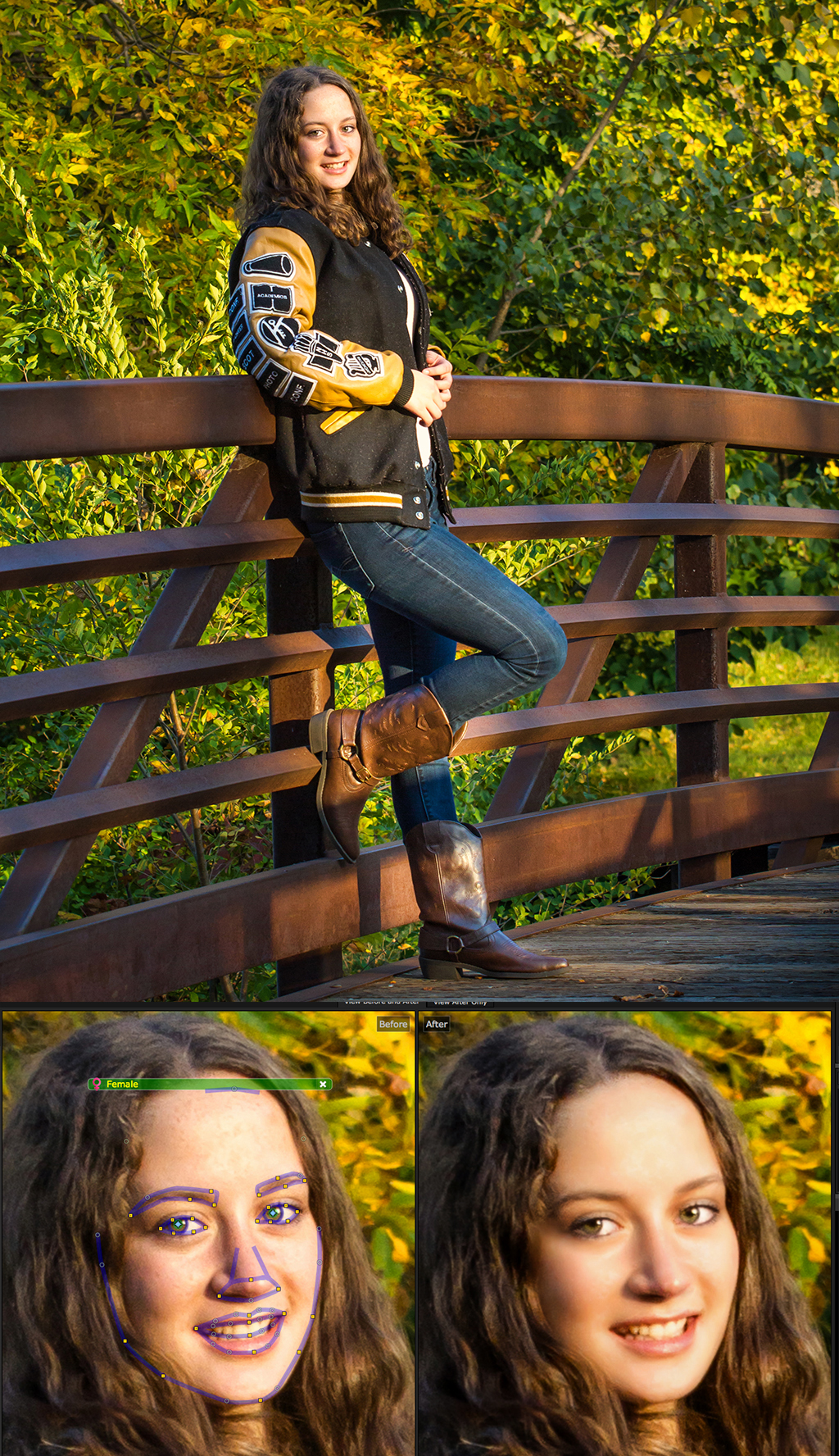 Photograph by Kent DuFault. Wide shots create a blurry preview window.