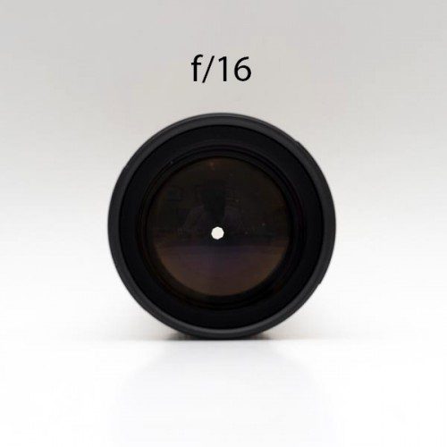a black circular object