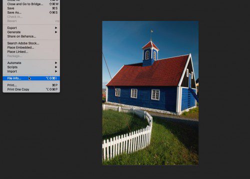 Adding personal data in Photoshop