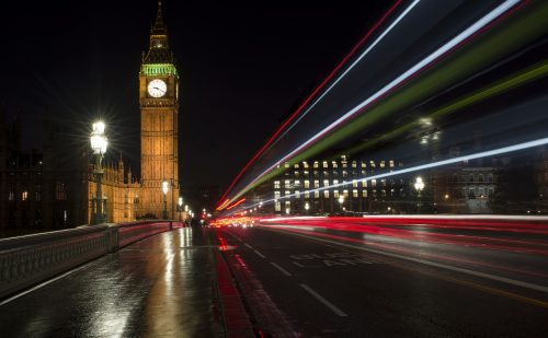 London's Big Ben At Night