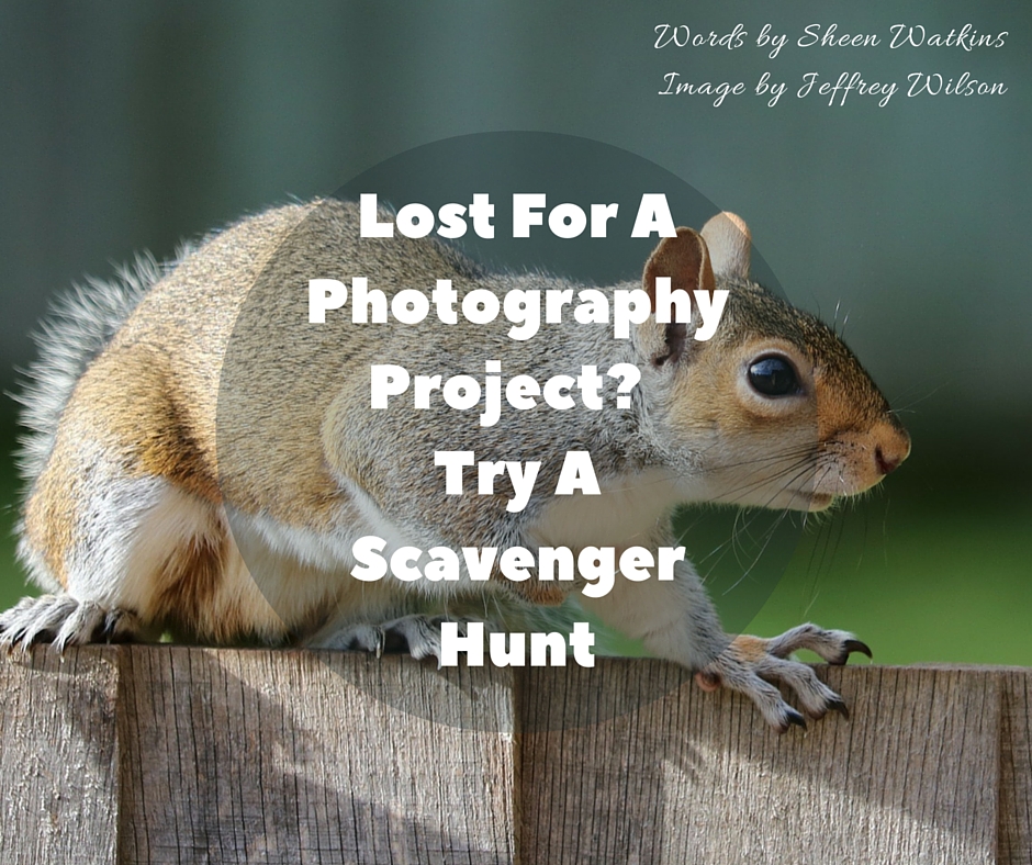 Lost For A Photography Project- Try A Scavenger Hunt