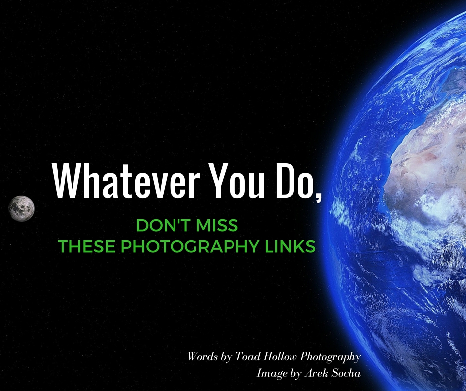 Whatever You Do, Don't Miss These Photography Links!