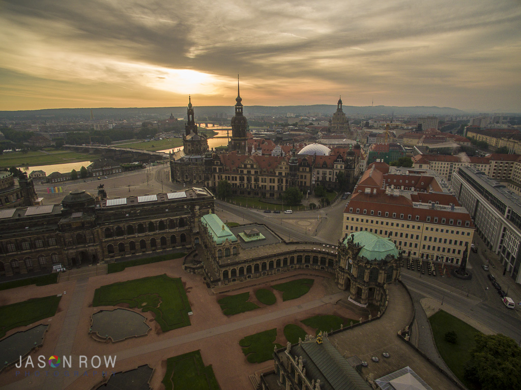 The Zwinger Palace and Theatreplatz are both very photogenic