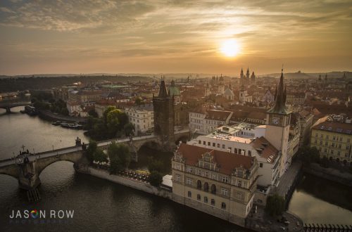 Prague is a stunning city on the banks of the Vltava River
