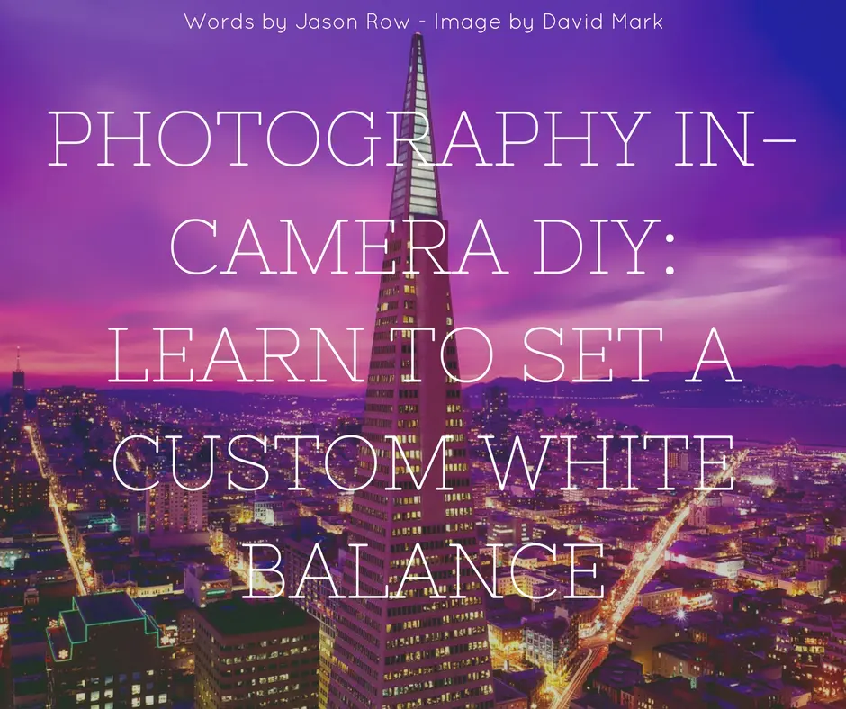 custom white balance