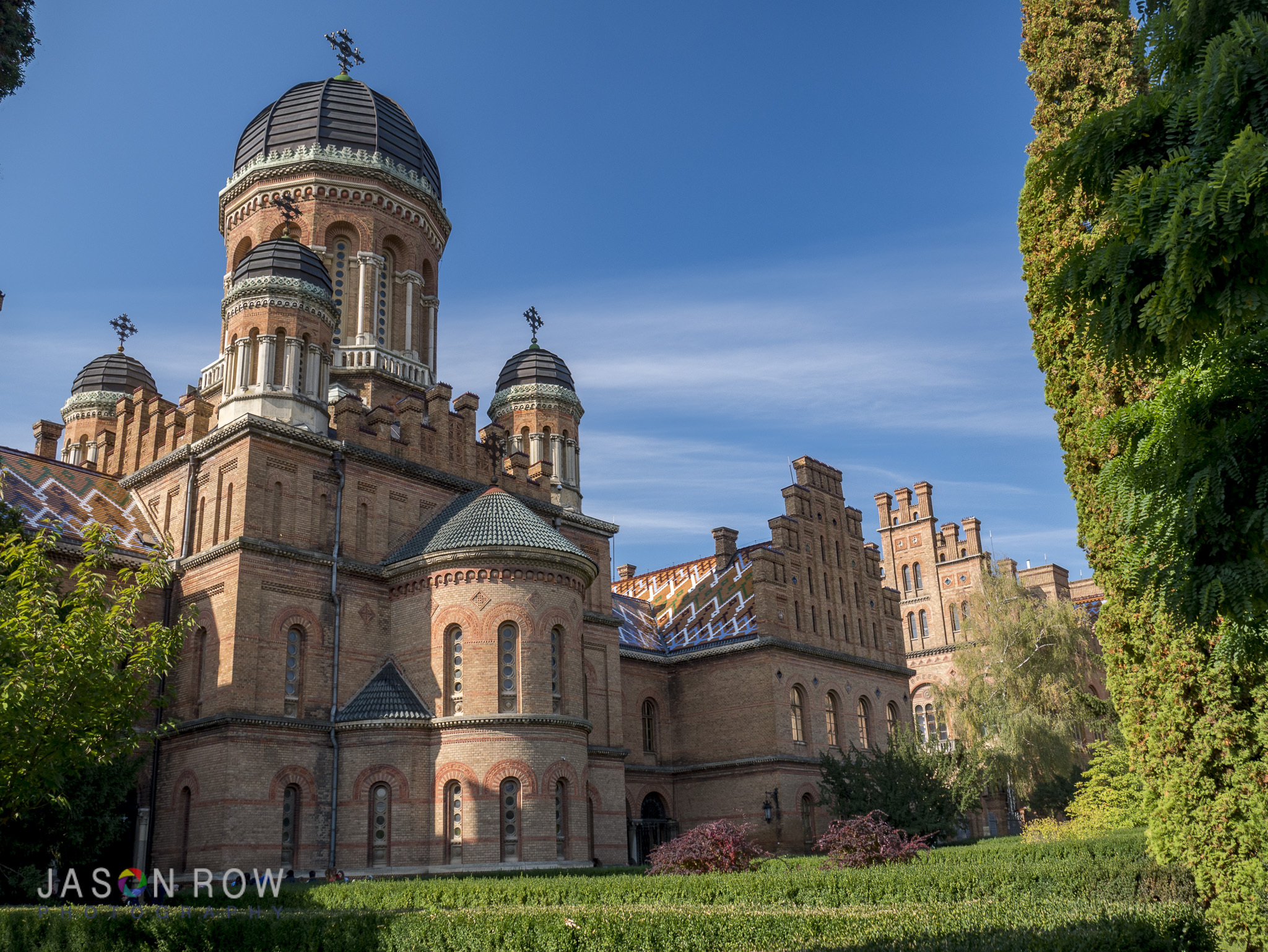 Who would not want to be educated at Chernivitsi University? By Jason Row Photography