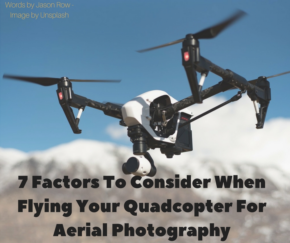 quadcopter for aerial photography