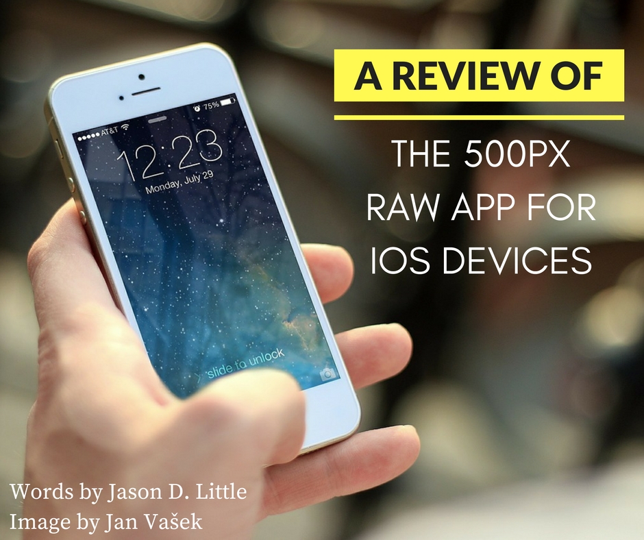 500px raw app review