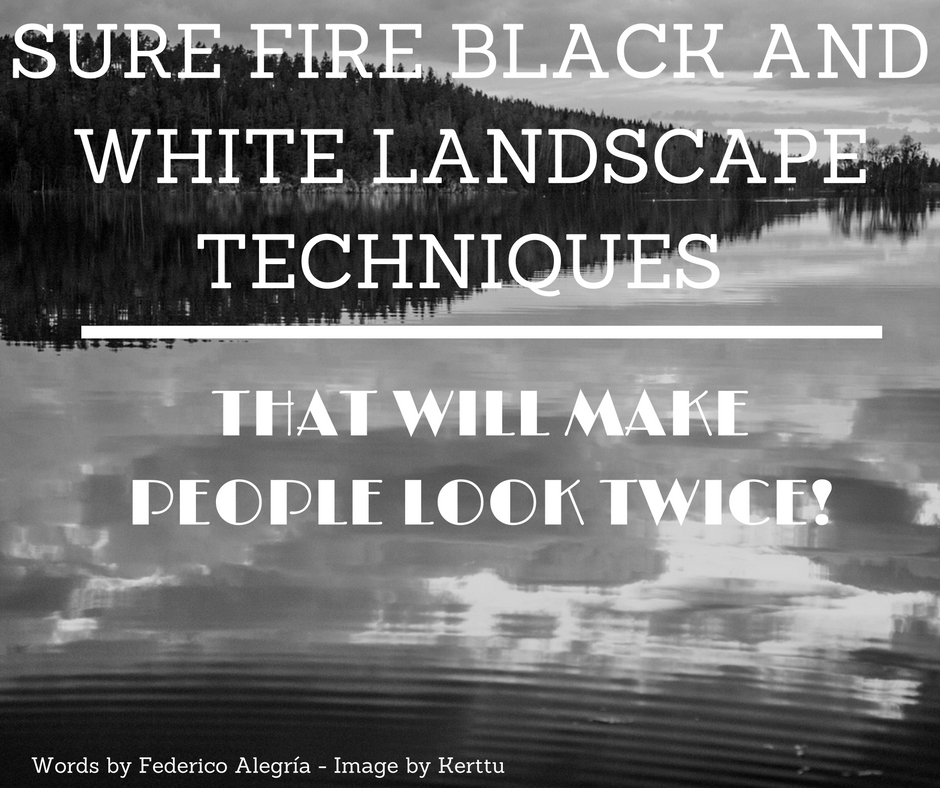 Black And White Landscape Techniques 