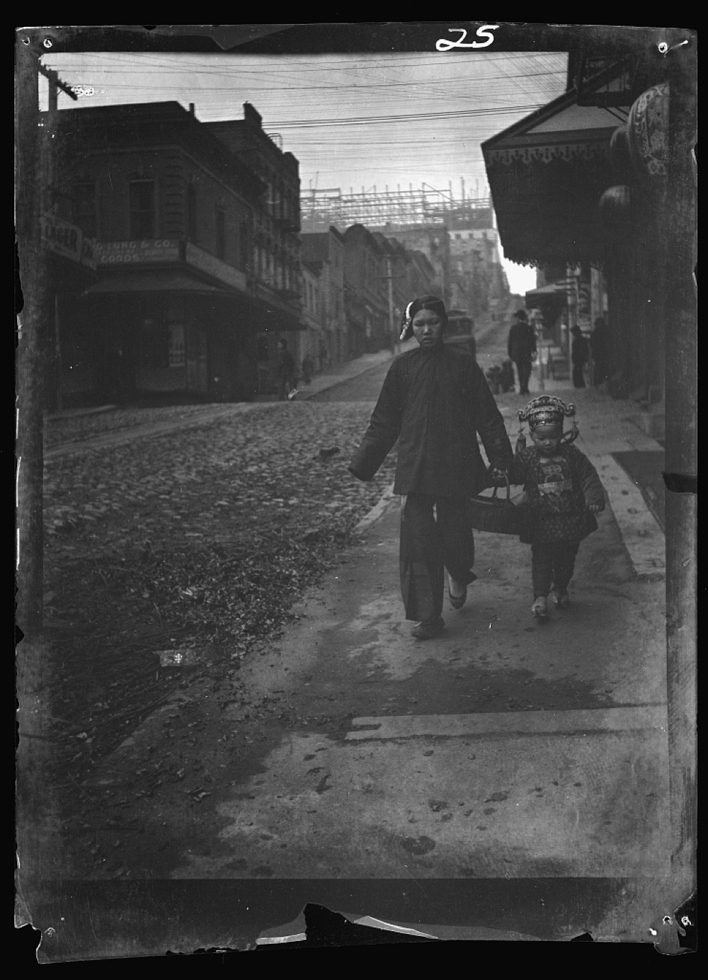 Carrying New Year's presents, Chinatown, San Francisco