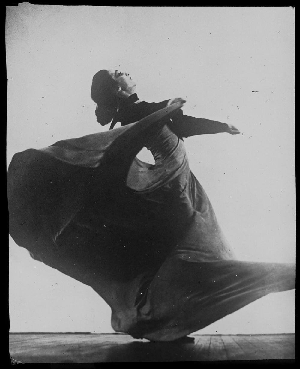 Unidentified woman dancing