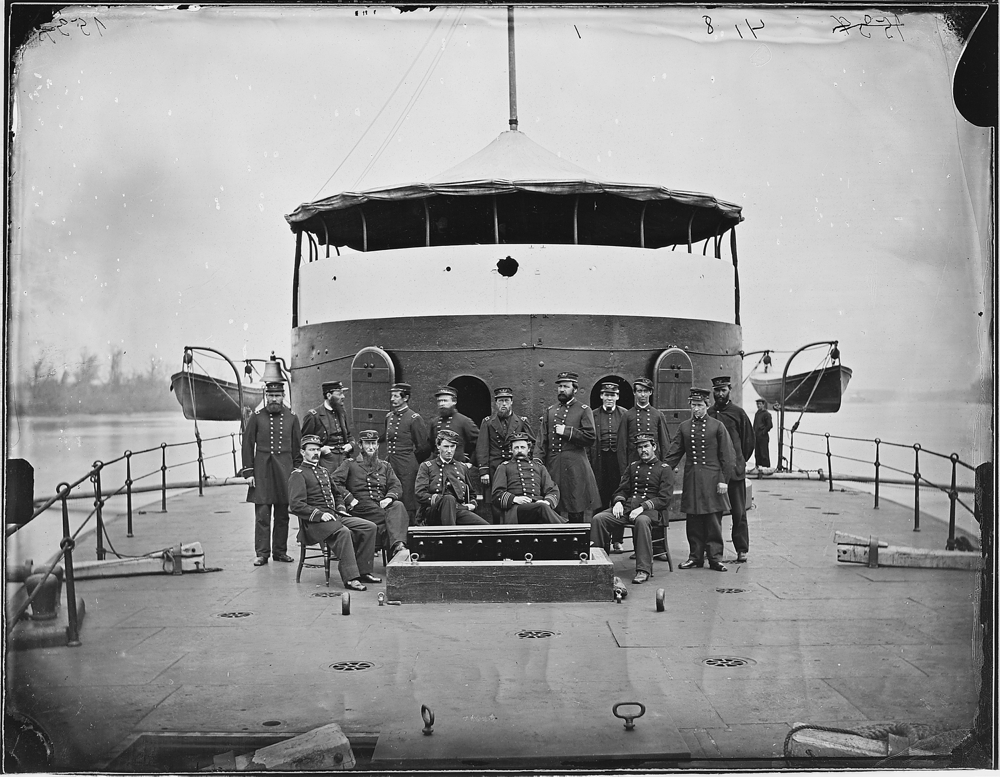 Officers on board monitor 