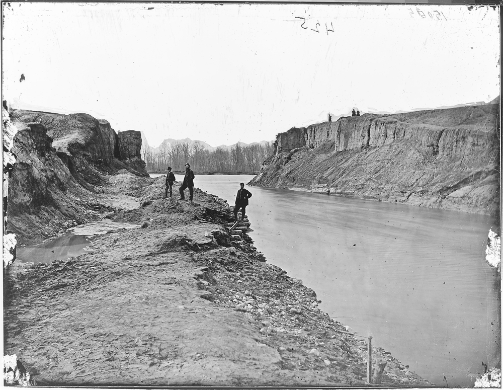 Dutch Gap Canal in 1865