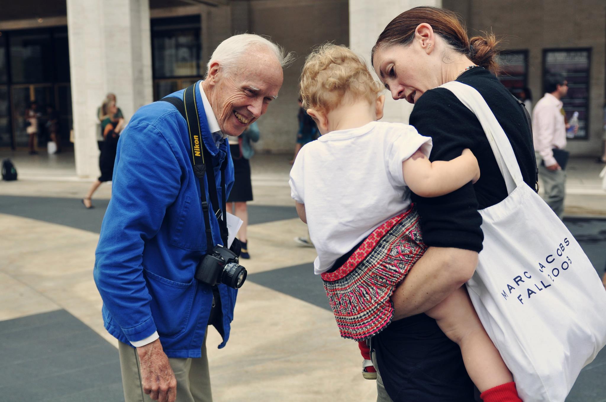 Bill Cunningham in 2012. By Jiyang Chen under CC BY-SA 3.0