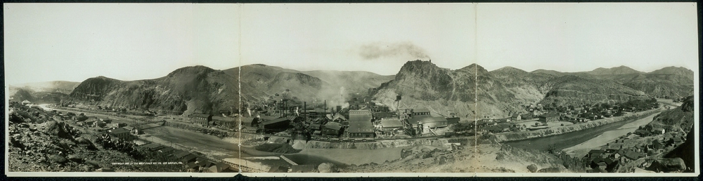 Panorama of South Clifton, Arizona