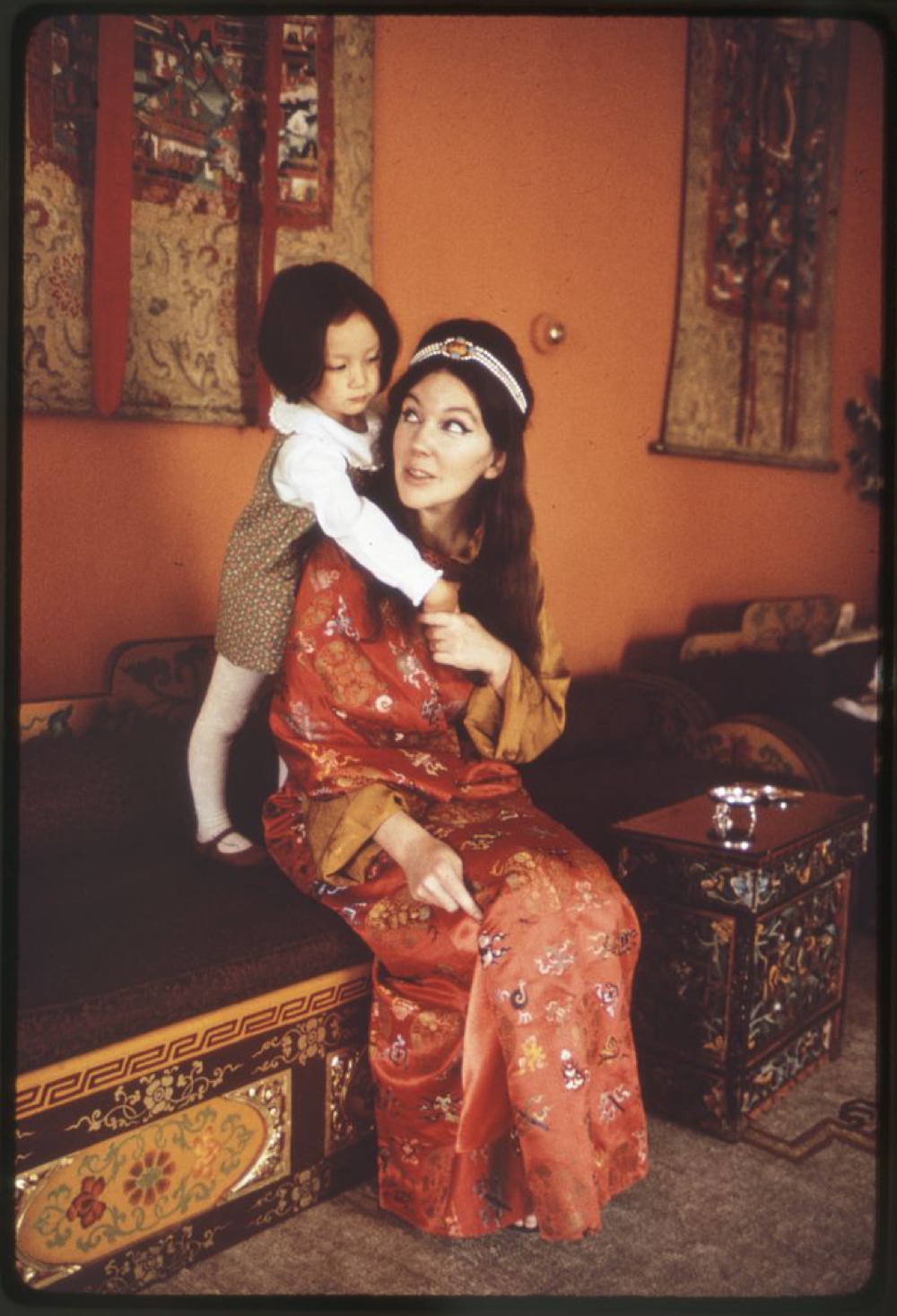 Princess Hope & Queen Hope in the palace, Sikkim