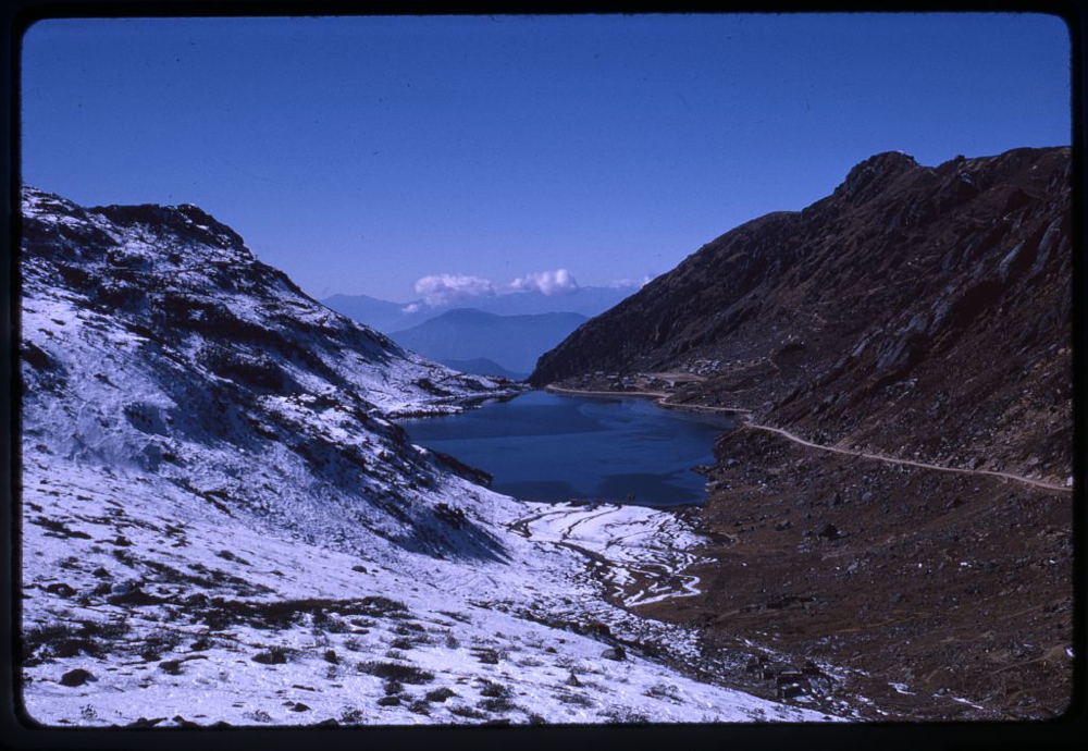 Tsongmo Lake, along the Nathu La pass, Sikkim