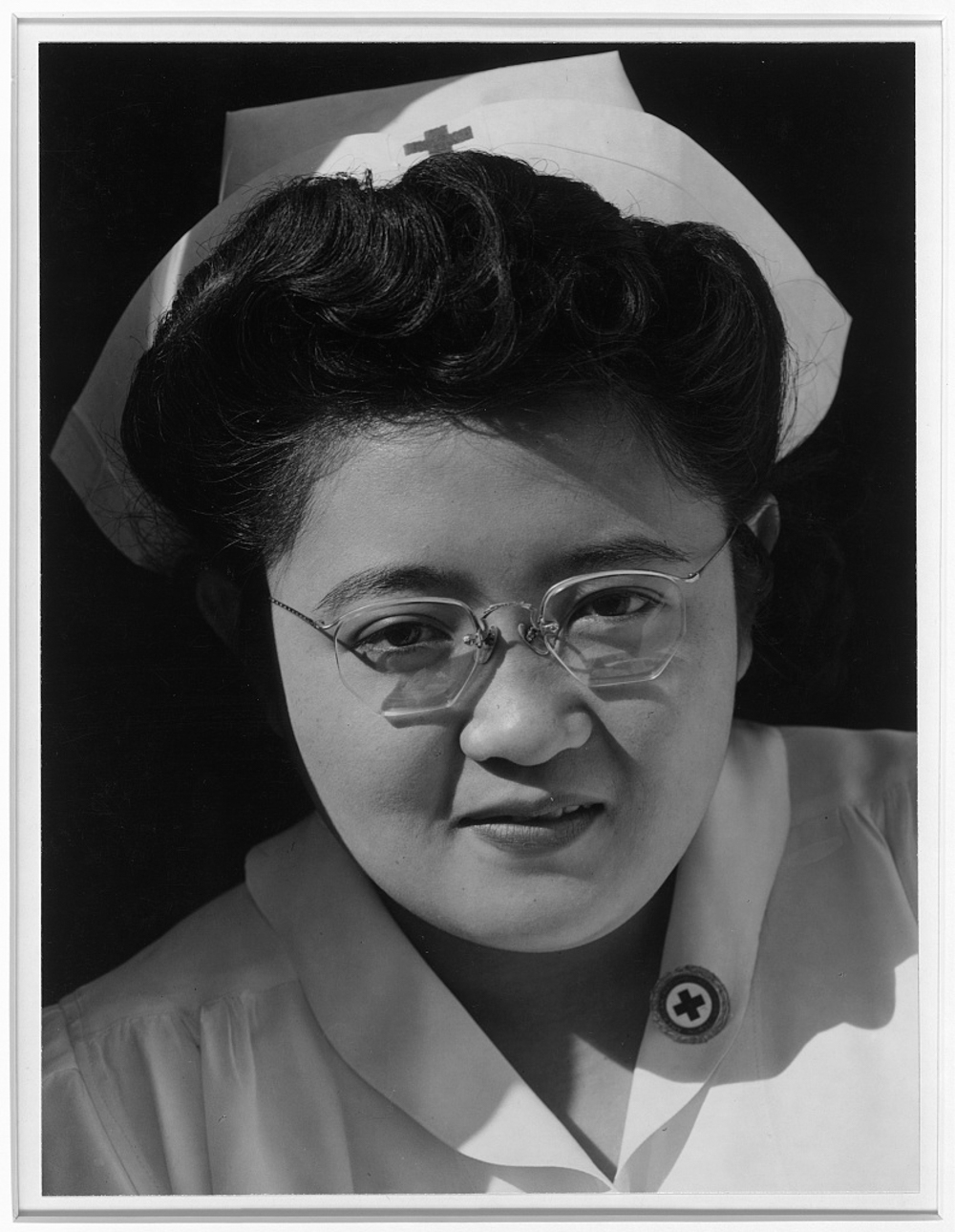 Catherine Natsuko Yamaguchi, Red Cross instructor, Manzanar Relocation Center, Cal.