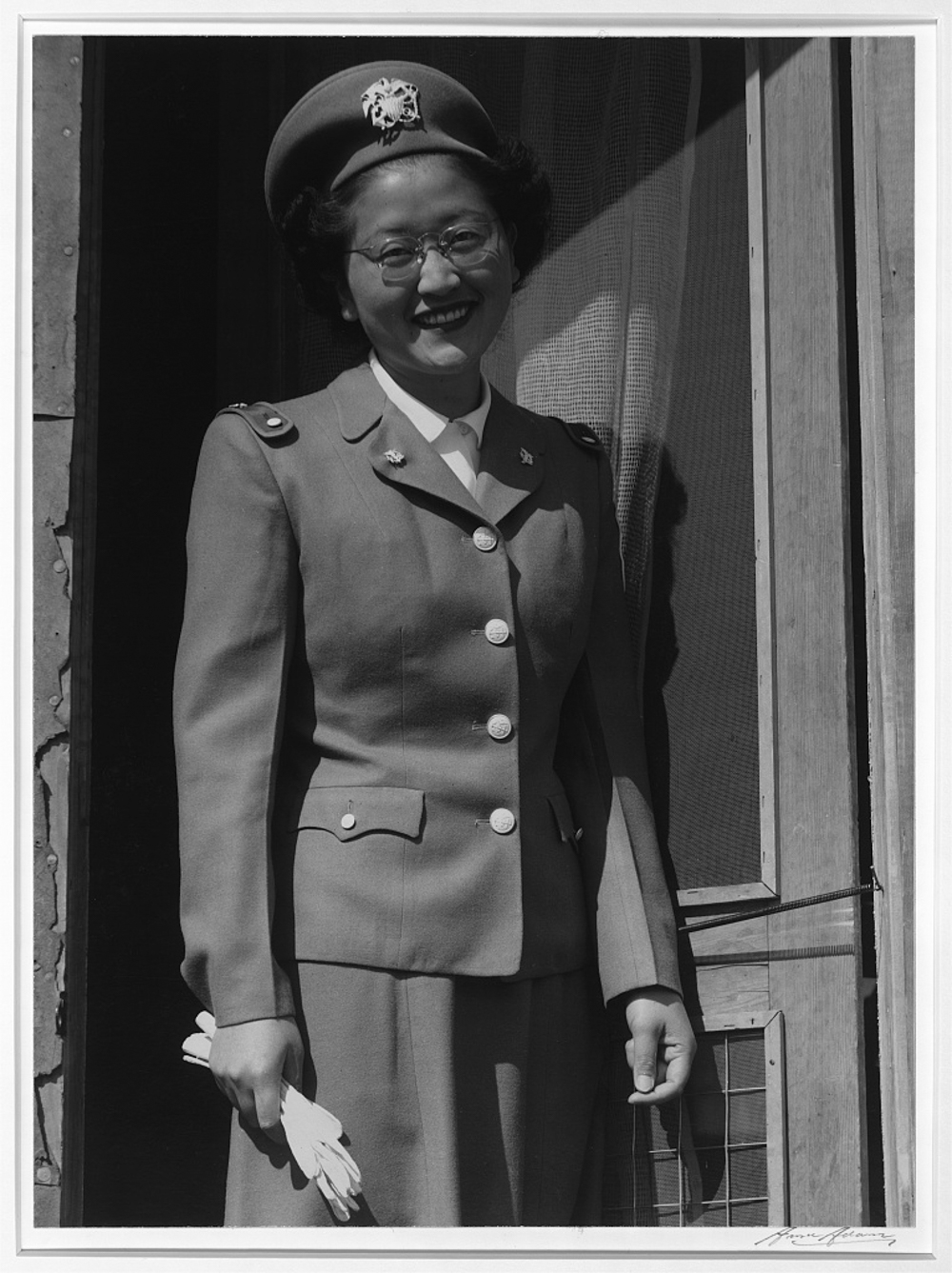 Japanese-American U.S. Naval cadet nurse, Kay Fukuda, Manzanar Series