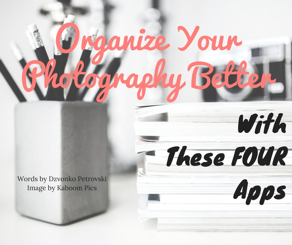 organize your photography