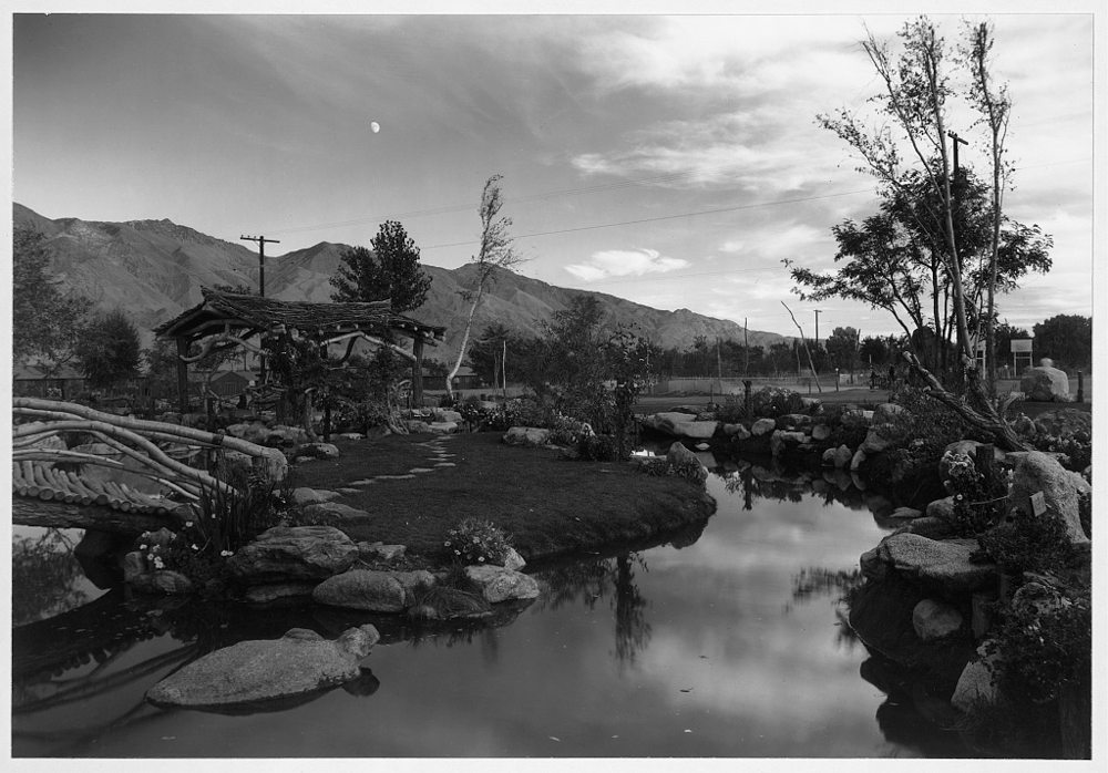  Pool in pleasure park, Manzanar Relocation Center, Calif.