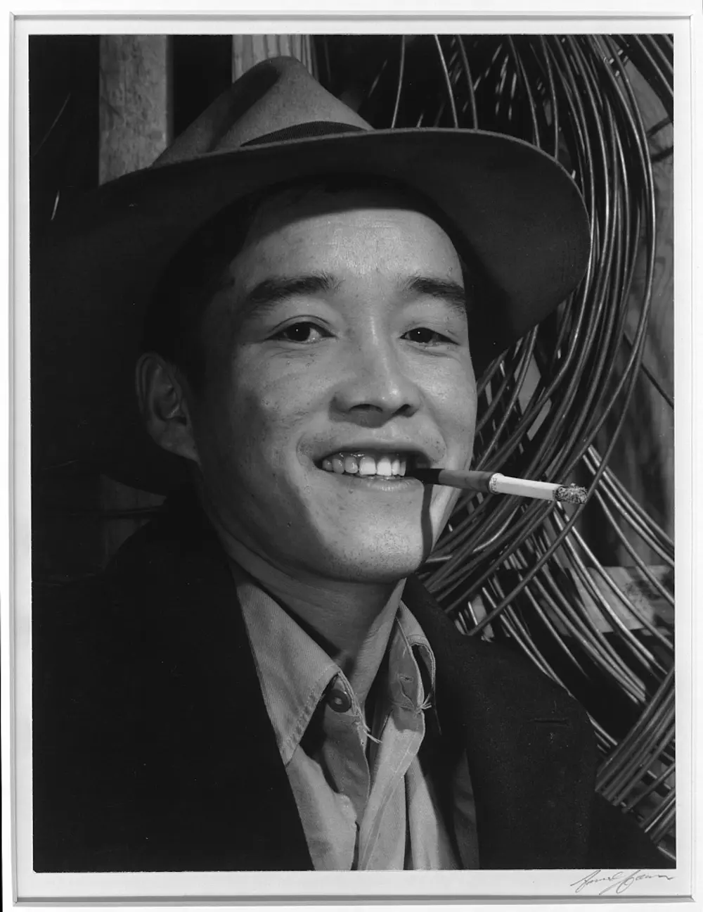  Yonehisa Yamagami, electrician, Manzanar Relocation Center, California