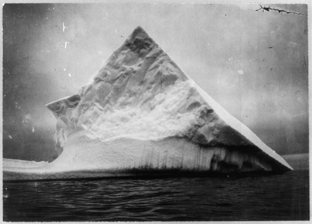 An iceberg near head of Trinity Bay, Newfoundland