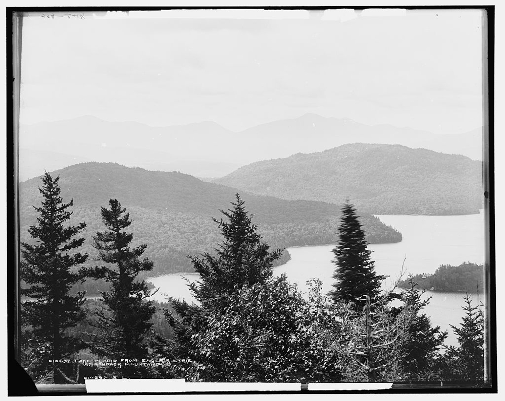 Lake Placid from Eagle's Eyrie, Adirondack Mountains