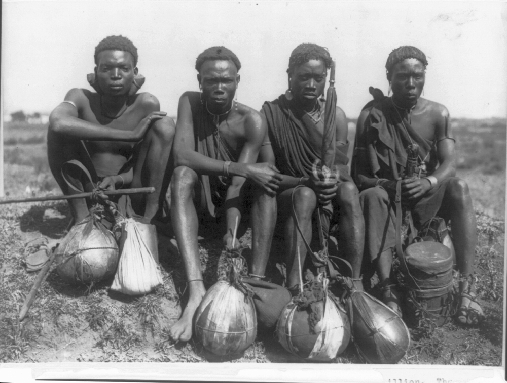 Man of the Kikayu tribe, British East Africa