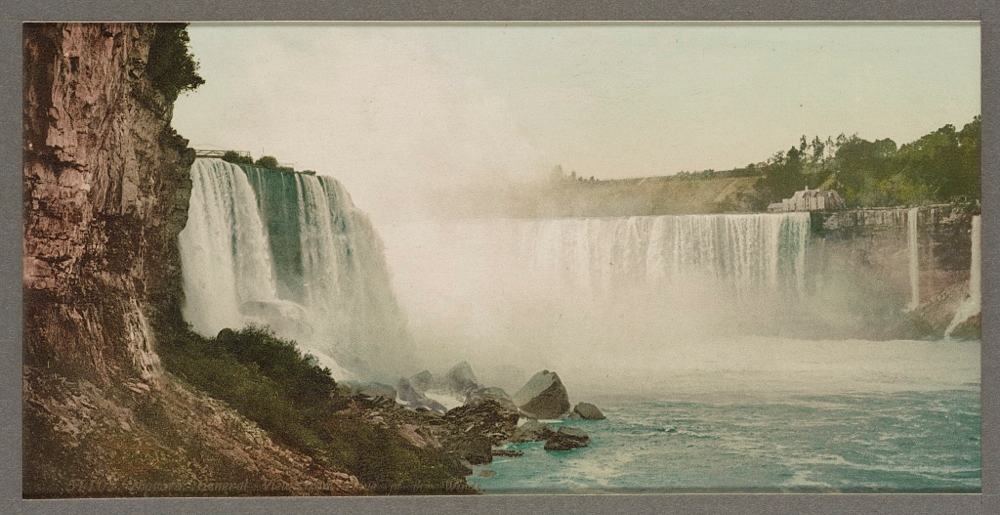 Niagara, general view from Cave of the Winds