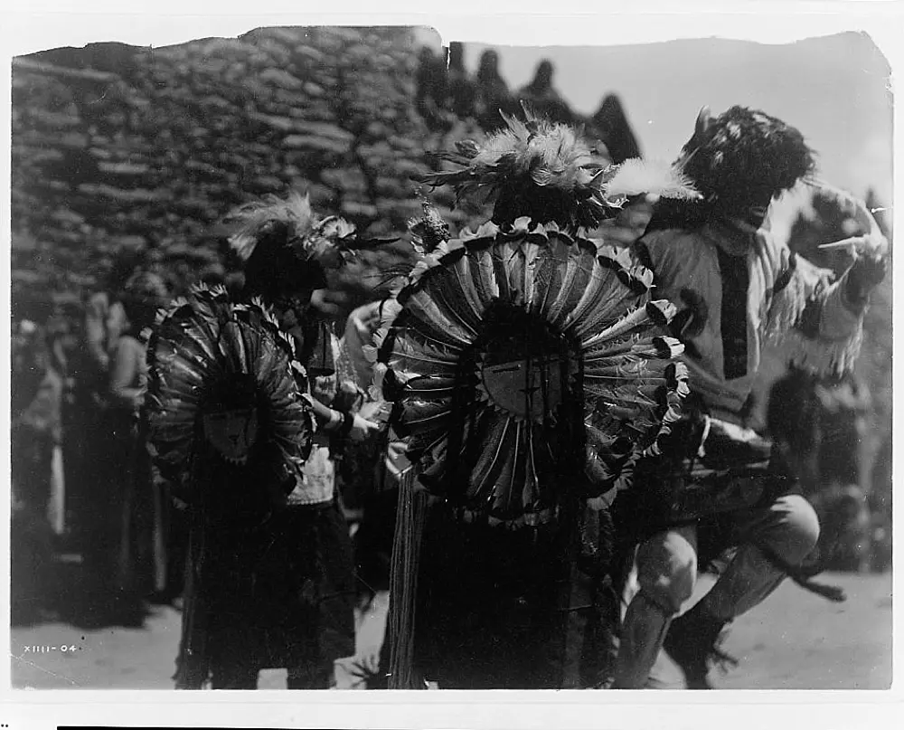 Buffalo dancers