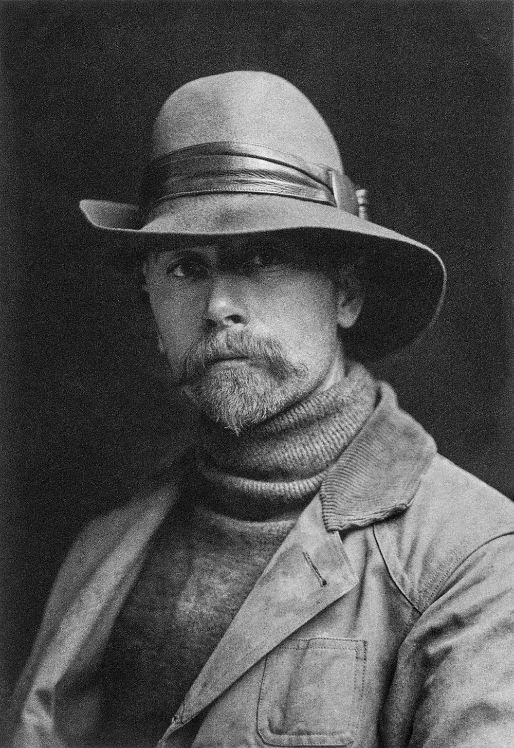 Self-Portrait of Edward S. Curtis 1868-1952