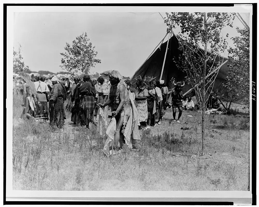 The Wolf, animal dance--Cheyenne