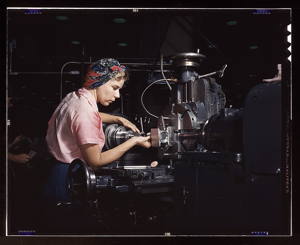 Woman machinist